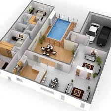 3d Minimalist Houses Plans By Yudhi Adhitya