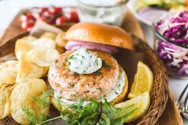 perfect salmon burgers the view from