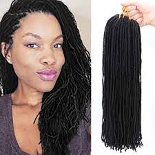 Shop with afterpay on eligible items. Amazon Com 6packs Lot Micro Locs Crochet Hair Braids 18 Inch Sister Locs Slender Straight Goddess Faux Locs Crochet Hair Synthetic Braiding Hair Extensions For Women 1b Beauty