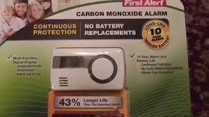 This budget carbon monoxide alarm is simple but covers all the bases. First Alert Carbon Monoxide Alarm Costco Co1210 Unboxing Review Youtube