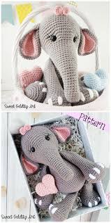 Crochet elephant lovey blanket pattern only by tmkcrochet. Elephant Crochet Patterns You Ll Love The Whoot