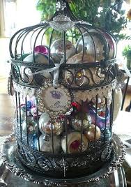 Vintage Ornaments Bird Cages
