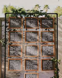 18 creative wedding seating chart ideas