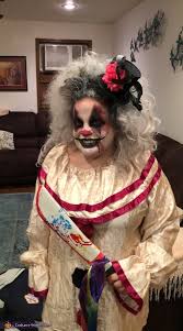 creepy clown costume easy diy costumes