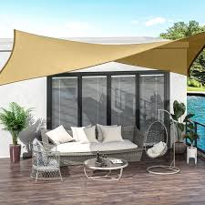 Outsunny Rectangle 13 X20 Shade Sails