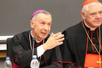 Image result for Photos of Cardinal Ladaria and Bishop Fellay