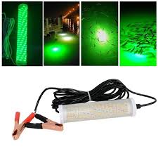 20000 Lumens 12v Led Green Fishing Light Lamp Deep Underwater For Fish Attract L Wish