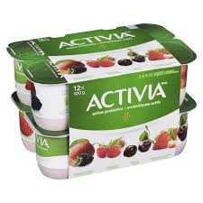activia probiotic yogurt fiber