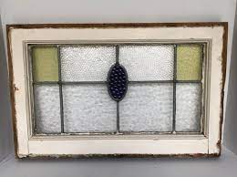 Stain Glass Window Chippy Paint Frame