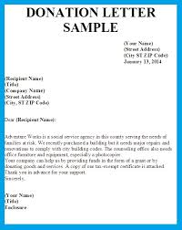 Request For Donation Letter Template Business Donation Request