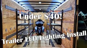 led lighting for enclosed trailer
