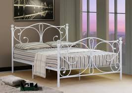 Olivia Bedframe With Crystal Finials