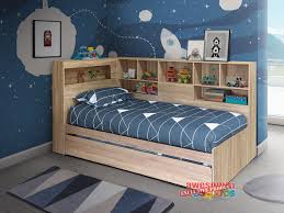 A boys trundle bed from rooms to go is both stylish and practical. Palm Beach Single Bed Single Trundle Bed Bookcase Bed Awesome Beds 4 Kids
