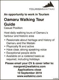 Oamaru Walking Tour Guide Oamaru Mail