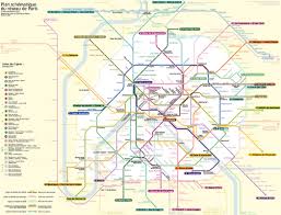 paris metro map lines route hours