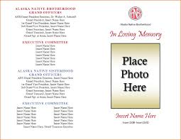 Funeral Program Template Word Images 35203616561821 Free