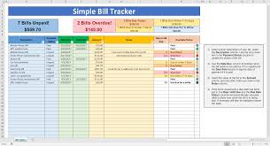 Budget Tracker Spreadsheet Example Monthly Financial Report
