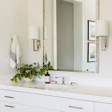 Polished Nickel Bathroom Sconces Design