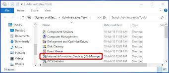manual configuration for iis 8 x and