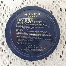 vine 1986 80s max factor pan cake