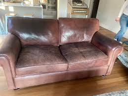 2x leather sofas sofas gumtree