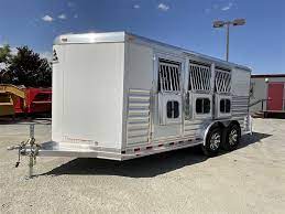 trailer elite custom aluminum horse
