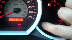 How To Turn Off Maintenance Light On Toyota Corolla 2013