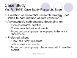 Case Study Research by Robert Yin        Global Survey Solutions