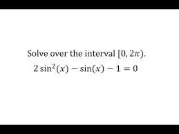 solve trig equation by factoring 2sin