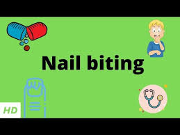 nail biting causes signs and symptoms