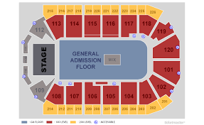 1stbank Center Broomfield Tickets Schedule Seating
