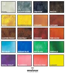 Decorative Concrete Color Chart Atlanta Grindkings Flooring