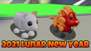 This video shows adopt me 2021 lunar update concepts!all of the updates shown in this video are edited by me, this means that they are all fake!if i was an. All New Adopt Me Lunar New Year Pets And Release Date 2021 Youtube