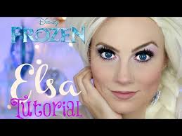 disney s frozen elsa makeup tutorial