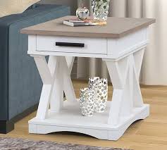 Americana Modern Cotton End Table By