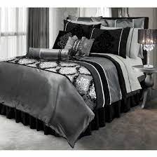 boudoir duvet set silver bedroom
