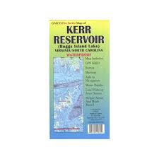 Details About Gmco Kerr Reservoir Buggs Island Pro Series Map