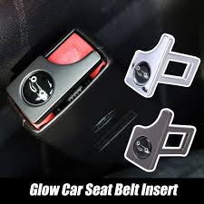 2pcs Car Luminous Safety Seat Belt