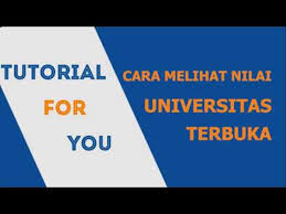 We did not find results for: Cara Melihat Nilai Ujian Universitas Terbuka Youtube