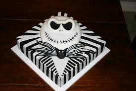 Nightmare before christmas 21st birthday cake (by yummylittlecakes). Jack Skellington Cakes Decoration Ideas Little Birthday Cakes