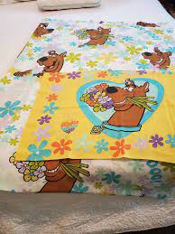 Scooby Doo Twin Flat Sheet Pillowcase