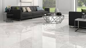 white floor tiles for your living room