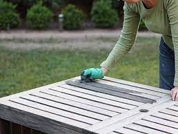 Painting The Outdoor Furniture How I