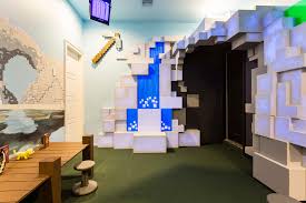 3d minecraft room modern kids