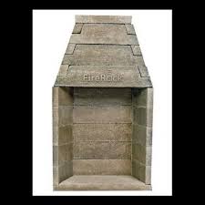 Outdoor Fireplace Kit With Arched Front