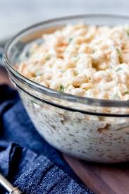 I've never tried using curry powder or rice vinegar in my mac salads before. Hawaiian Macaroni Salad House Of Nash Eats