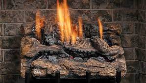 Vented Vent Free Natural Gas Log Burner