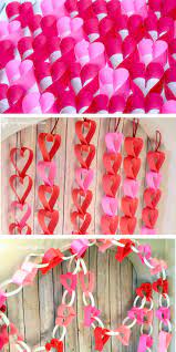 valentine s day heart paper garland 2