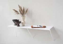 Buy Wall Console Table Metal White