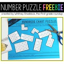 Hundreds Chart Puzzle Freebie